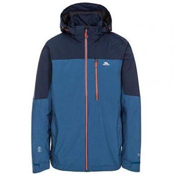 Trespass Herren-Outdoor‑Jacke 100% wasserdicht, MAJKRATR0004, blau, M