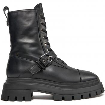 Schnürstiefel Stuart Weitzman Maverick – Schwarz, Modell Bte SF022