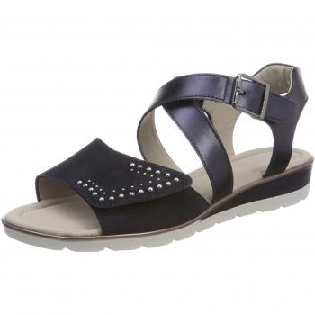 ARA Damen Alassio Offene Sandalen, Blau, 37 EU