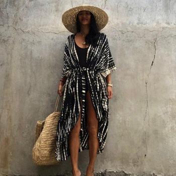 Plus Size Cotton Kaftan