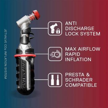 Weldtite CO2 Inflator with Jet Valve