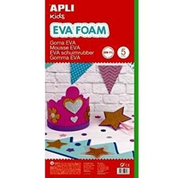 Thermoformbare Schaumstoffplatten 40x60 cm grün, 5er Set