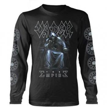 Vader Unisex Adult The Empire Lange Mouwen T-shirt Zwart