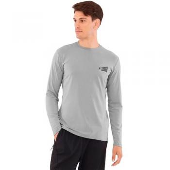 Viking Escalante Bamboo Herren Langarmshirt XL Grau – Light Grey Edition
