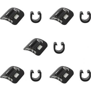 5PCS Bicycle Brake Cable Fixed Clamp for Seat Oil Tube