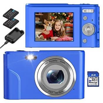 Mini Brihievy 36MP Portable Vlog Camera with SD Card