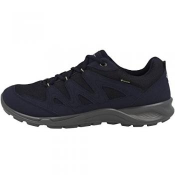 Ecco Blau Regular Fit Schnürschuh (1‑Tlg.) – Größe 41, leichtes Schuhwerk