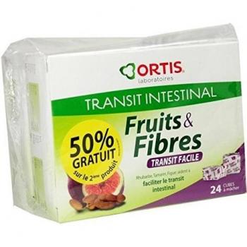 Ortis Ballaststoff-Fruchtwürfel – 48 Stück