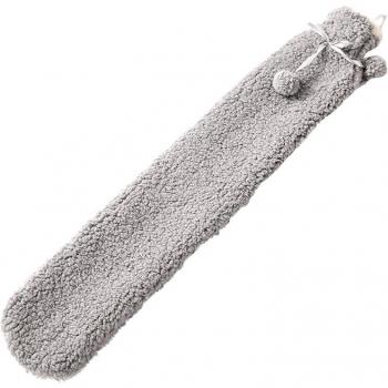 Kids 72cm Water Bottle with Knitted Plush Cover