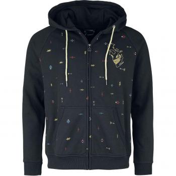 EMP Aztec Negro con Cremallera Extra Grande