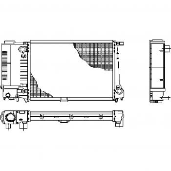 HEATPRO 8MK 376 711-591 HELLA Radiator