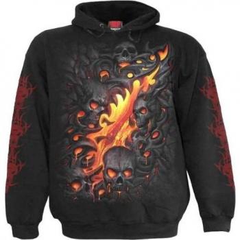 Sudadera Calavera Lava