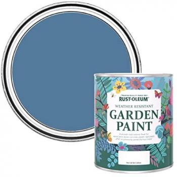 Blue Silk Matt Finish Garden Coat – 750 mL