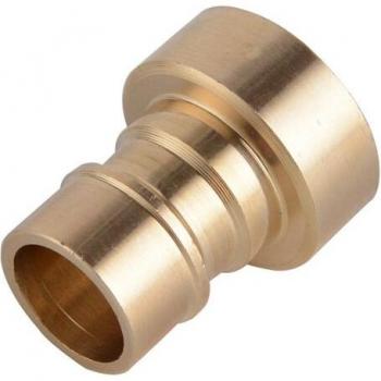 Accesorio de conversión de agua G1/2' para lavadora en cobre/acero inoxidable (1 pieza)