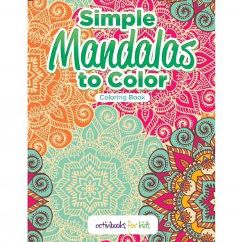 Simple Mandalas to Color Coloring Book