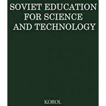 Soviet Education for Science and Technology
