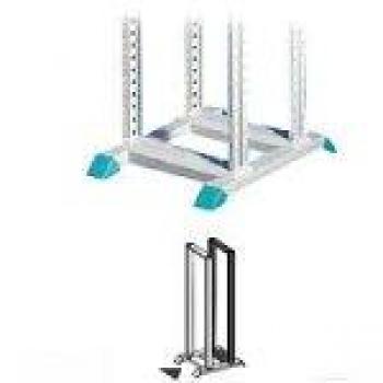 Rittal Zweite Befestigungsebene 19 Zoll 40U Serverschrank Zubehör Grau