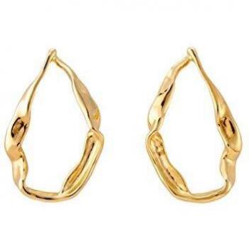 Pendientes de eslabones de la colección Navy de UNO de 50