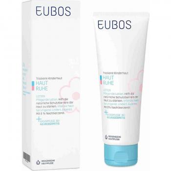 Eubos Haut Ruhe Lotion (Körperpflegeprodukt, beruhigende Körperlotion für empfindliche Haut, ohne Farbstoffe und Parabene, häufig in 125ml Flaschen erhältlich)