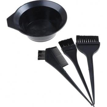 Peines Set 4 Unid. en Negro – Herramientas para Tinte