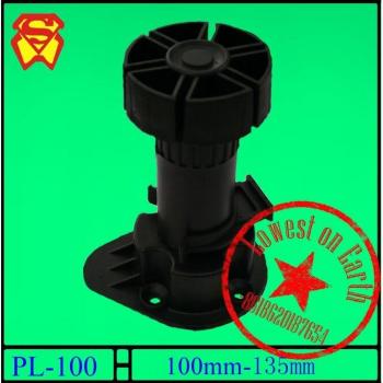 Black Adjustable Cabinet Feet