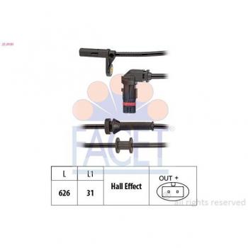 FACET 21.0191 Sensor de ABS