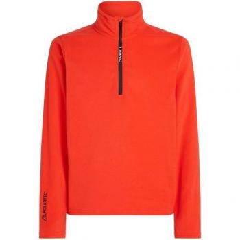 O’Neill Polartec 100 Pile con Mezza Cerniera – Tendenza Rosso Fuoco