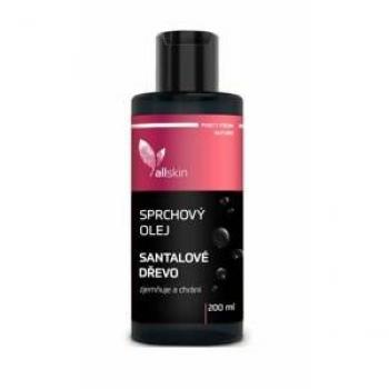 Allskin sprchový olej s vůní Santalového dřeva 200 ml