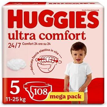 Huggies Pannolini Ultra Comfort Taglia 5 MegaPack