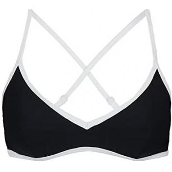 Barts Yarran Female Crossback Bikini Top, Black, 36