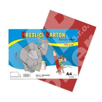 Kreslicí karton barevný A4
