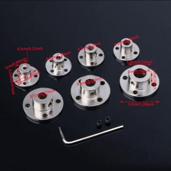 Acoplador de Motor de 4mm con Reborde