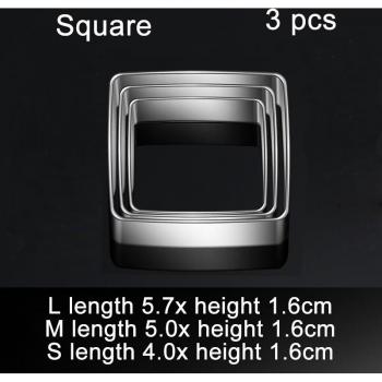 Stainless Steel Cookie Cutters Set