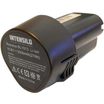 Batterie de substitution INTENSILO Li-Ion 2500mAh pour Elektrooutils Makita UH200 BL101