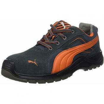Puma Safety Omni Flash Low Wildleder Orange Sicherheitssneaker – EU 47.5 / UK 12