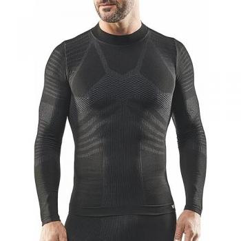 Maglia WRK302 Nera Collo a Lupetto 3 Pezzi XXL
