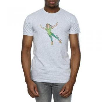 Peter Pan Herren‑Tee Classic Flying Heather in Grautönung