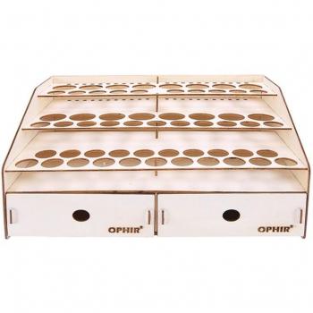 Art Supply Storage Rack with Cabinet