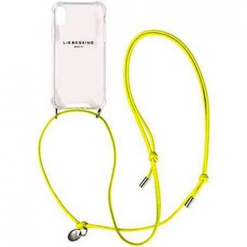 IPhone X Zubehör: Liebeskind Mobile Strap in Neon Gelb