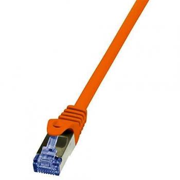 LogiLink Cat6a S/FTP, 5m Networking Cable Orange