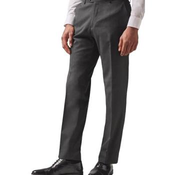 Herren-Stretch Smart-Hose in Nächster Holzkohlegrau