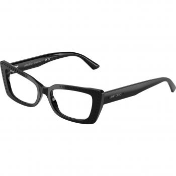 Jimmy Choo 53 mm Stylish Eyeglasses for Women – Black Color