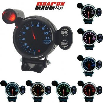 Dragon Gauge Mesure de Couple 80 mm – Rétro‑luminescence 7 tons, alerte haute vitesse