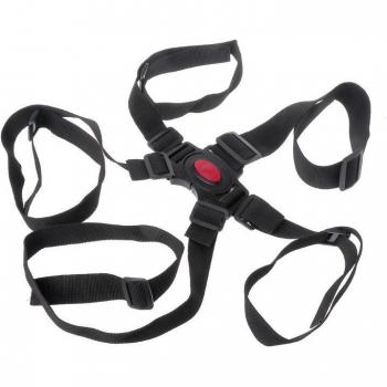 Silla de paseo alta con arnés