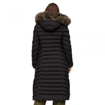 Superdry Damenjacke Fuji Faux Fur Hooded Longline