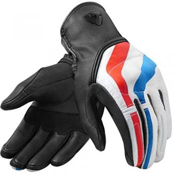 Guantes de Moto Revit Redhill Negro/Rojo/Azul (S)