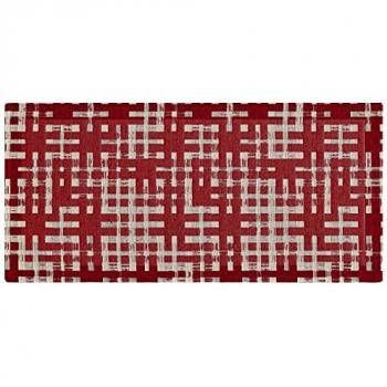 Tappeto Dama Suardi: Passatoia Cucina, 55x240 cm, Rubino Antiscivolo