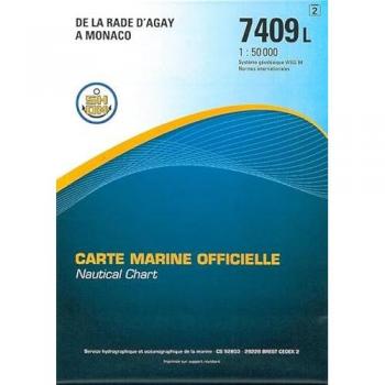 Plastimo SHOM 7409 Coastal Navigation Charts