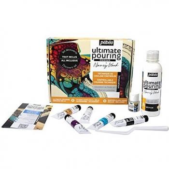 Pebeo Ultimate Pouring Medium Discovery Set, 250ml
