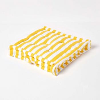 Panneau de sol jaune aux grandes stries – 50 × 50 cm